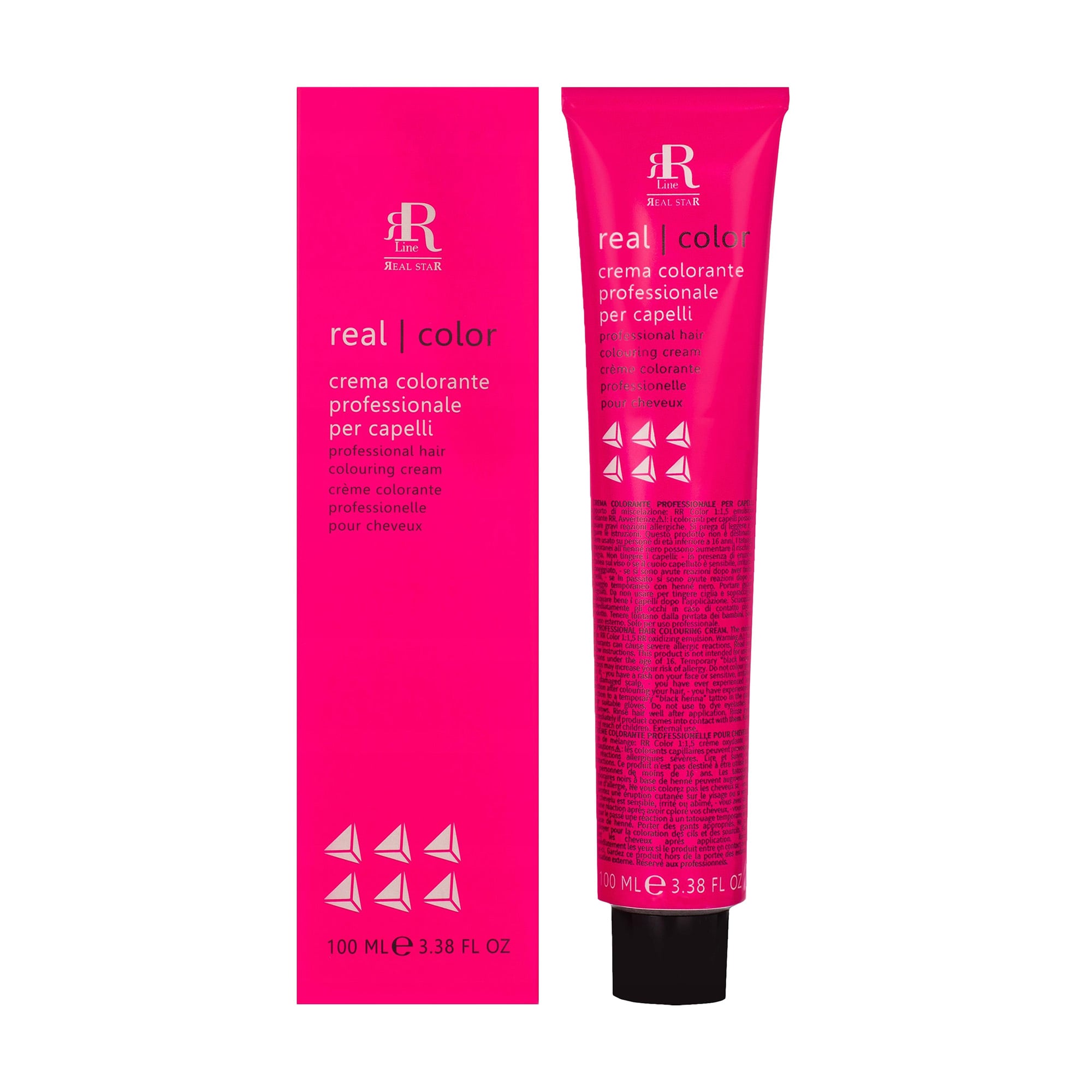 Перманентна крем-фарба для волосся RR Line Hair Colouring Cream 7/003 Натуральний теплий блондин, 100 мл